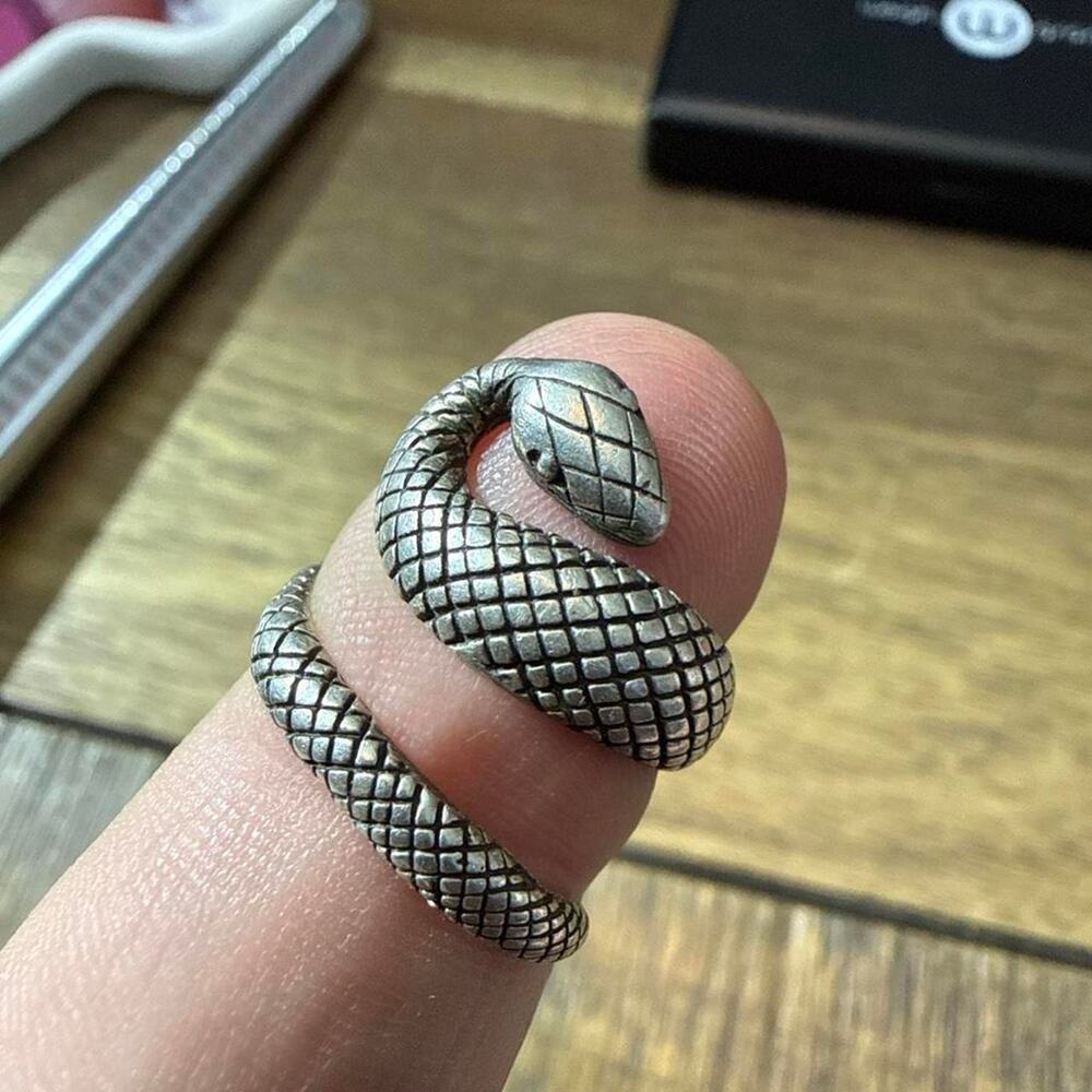 925 sterling silver snake ring